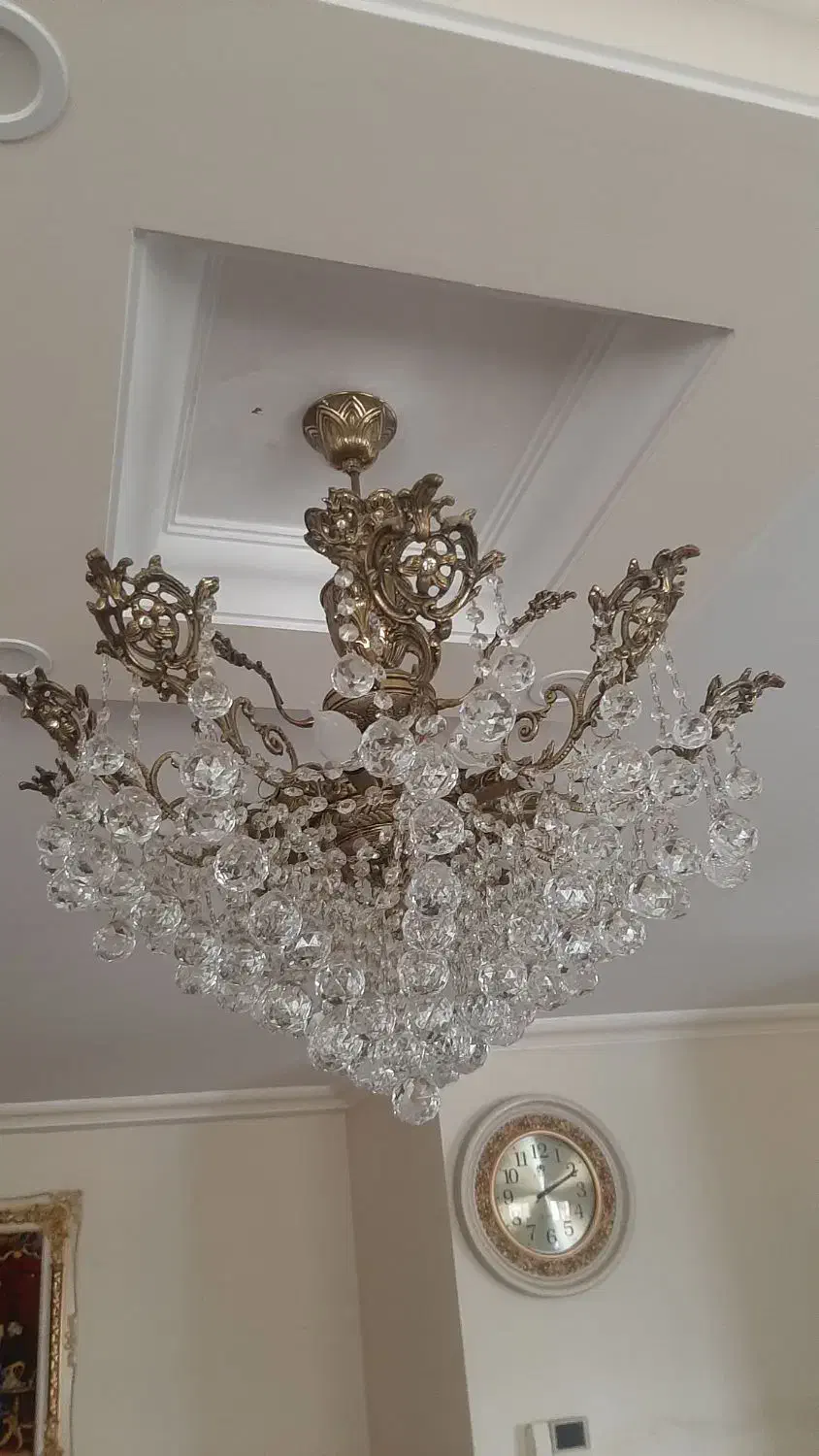 لوستر|لوستر و چراغ آویز|قزوین, |دیوار