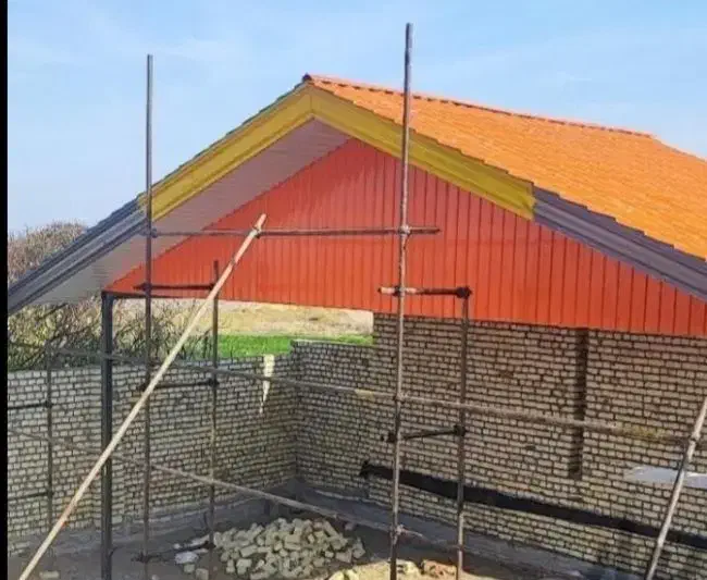 سوله ساخت شیروانی ورق سقف شیروونی زیبا مق|مصالح و تجهیزات ساختمان|اصفهان, لیمجیر|دیوار