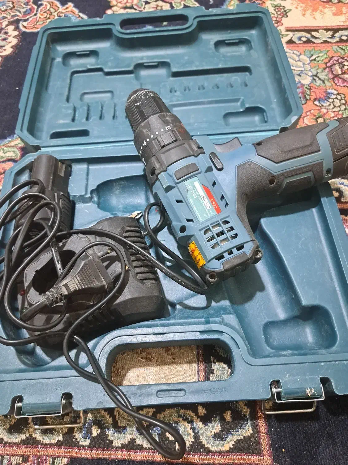 دریل پیچ گوشتی شارژی پوکا مدل CDL120 ظرفیت ۱۲ ولت|ابزارآلات|یزد, |دیوار