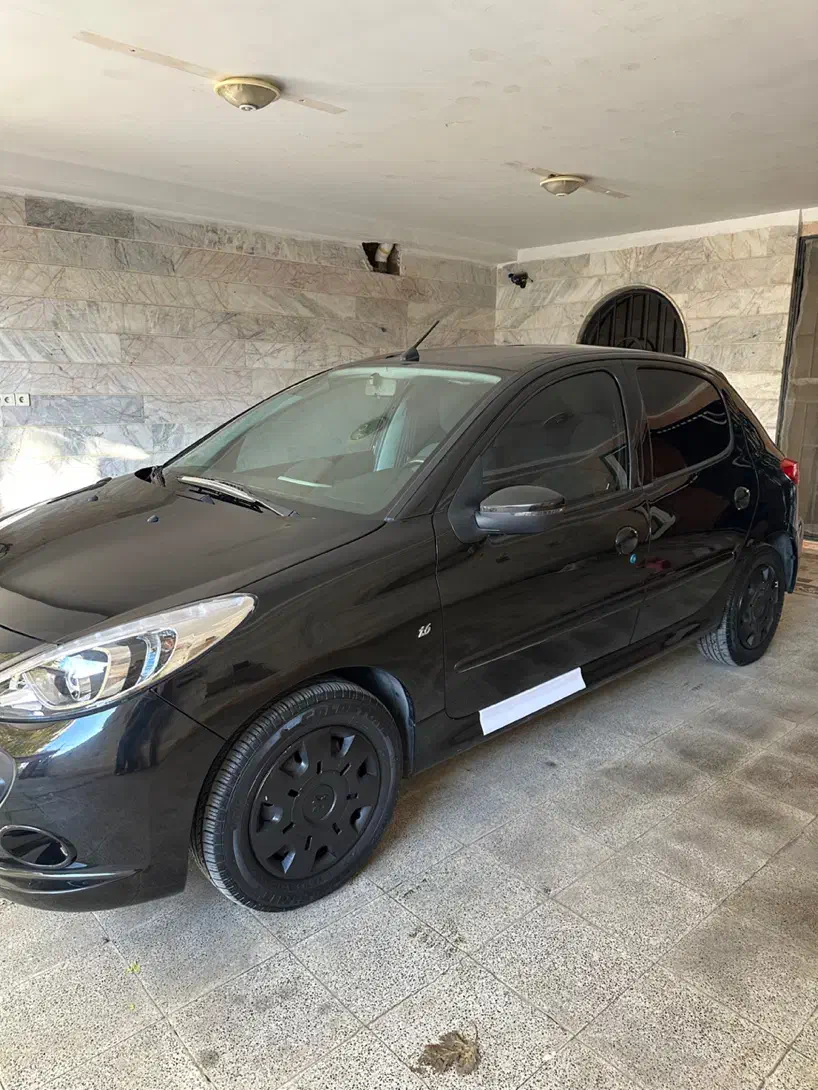 ۲۰۷ مشکی ۱۴۰۲(بدون رنگ)|خودرو سواری و وانت|تهران, آبشار|دیوار