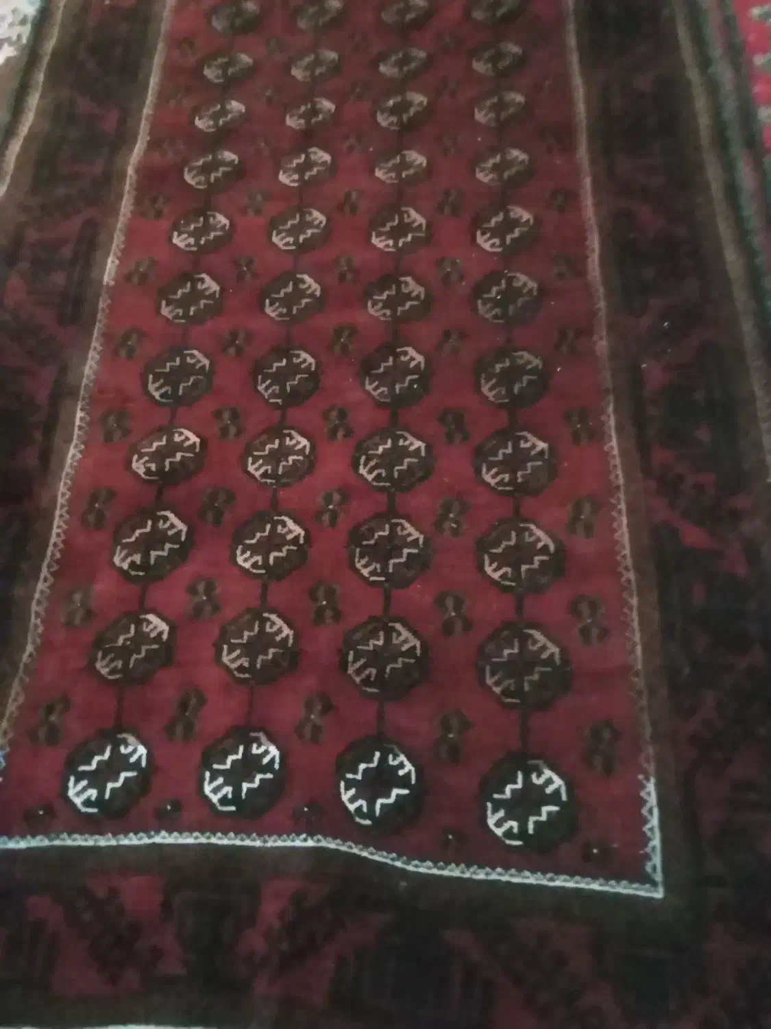 دوعدد قالیچه نخی دستبافت قدیمی|فرش|تهران, شهرک ولیعصر جنوبی|دیوار