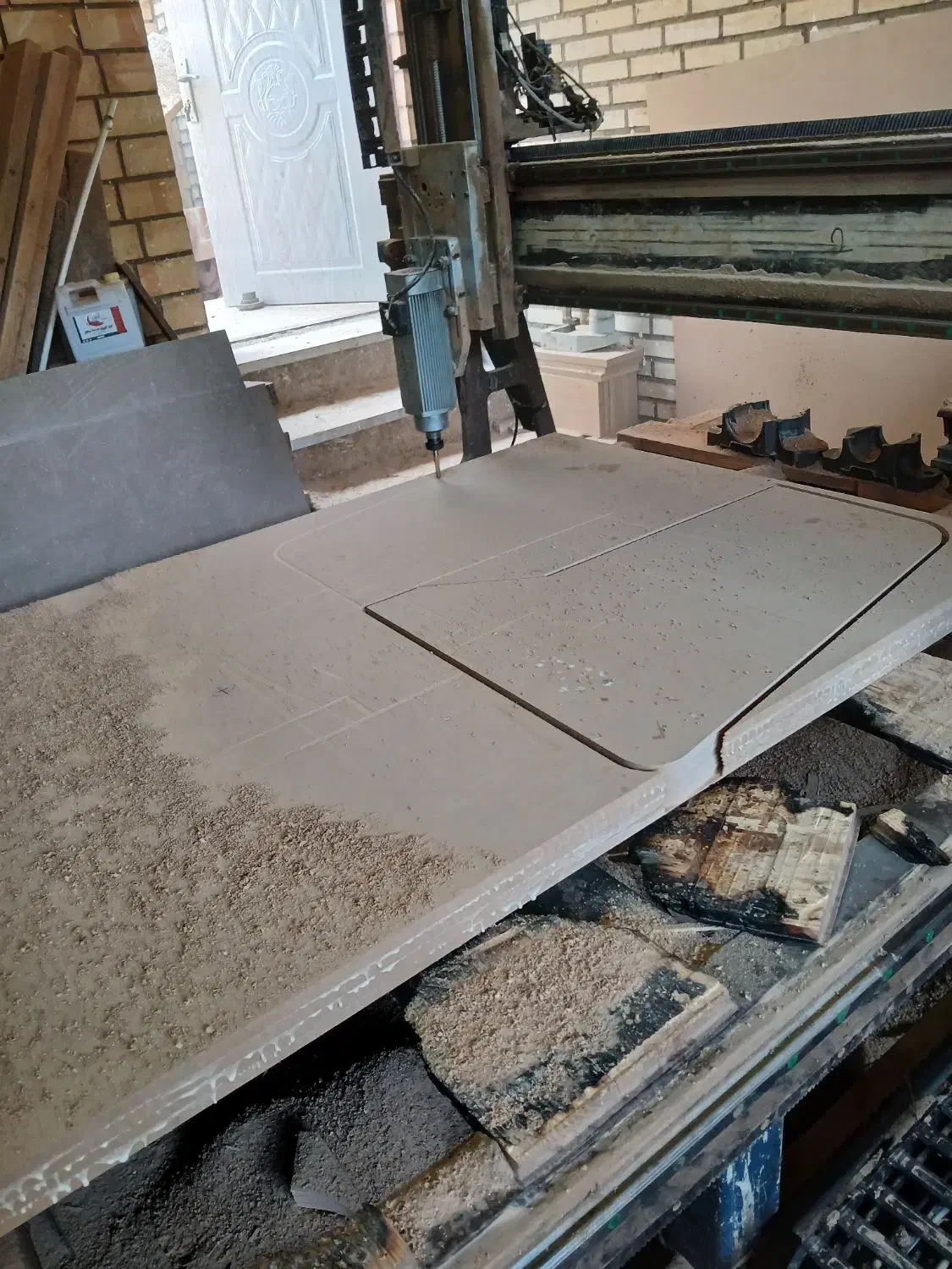 طراحی و ساخت دستگاه‌های CNC چوب|ماشین‌آلات صنعتی|زاویه, |دیوار