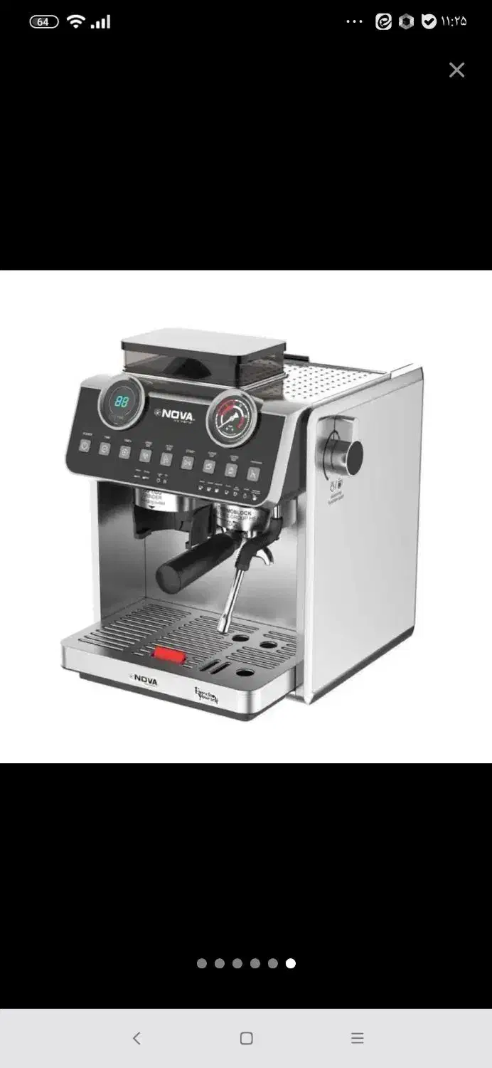 اسپرسوساز نوا 164، نو با ظرفیت 2.7 لیتر|سماور، چای‌ساز، قهوه‌ساز|مشهد, عبادی|دیوار