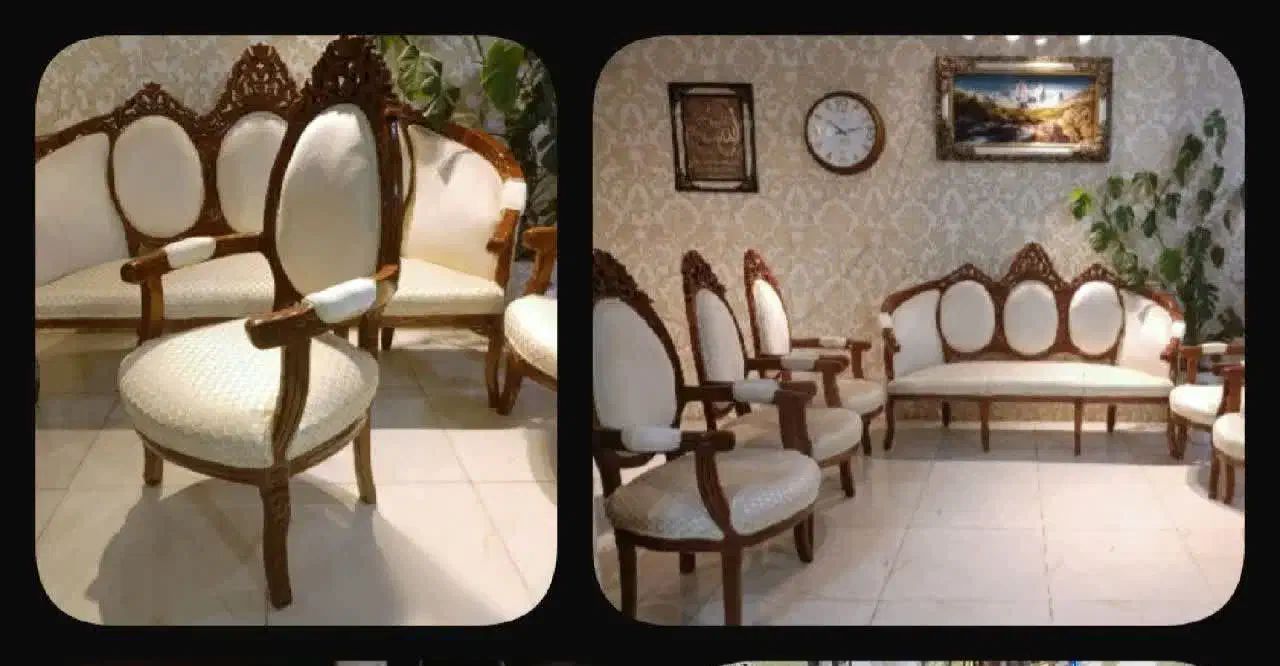مبلمان سلطنتی|مبلمان خانگی و میز عسلی|قزوین, |دیوار
