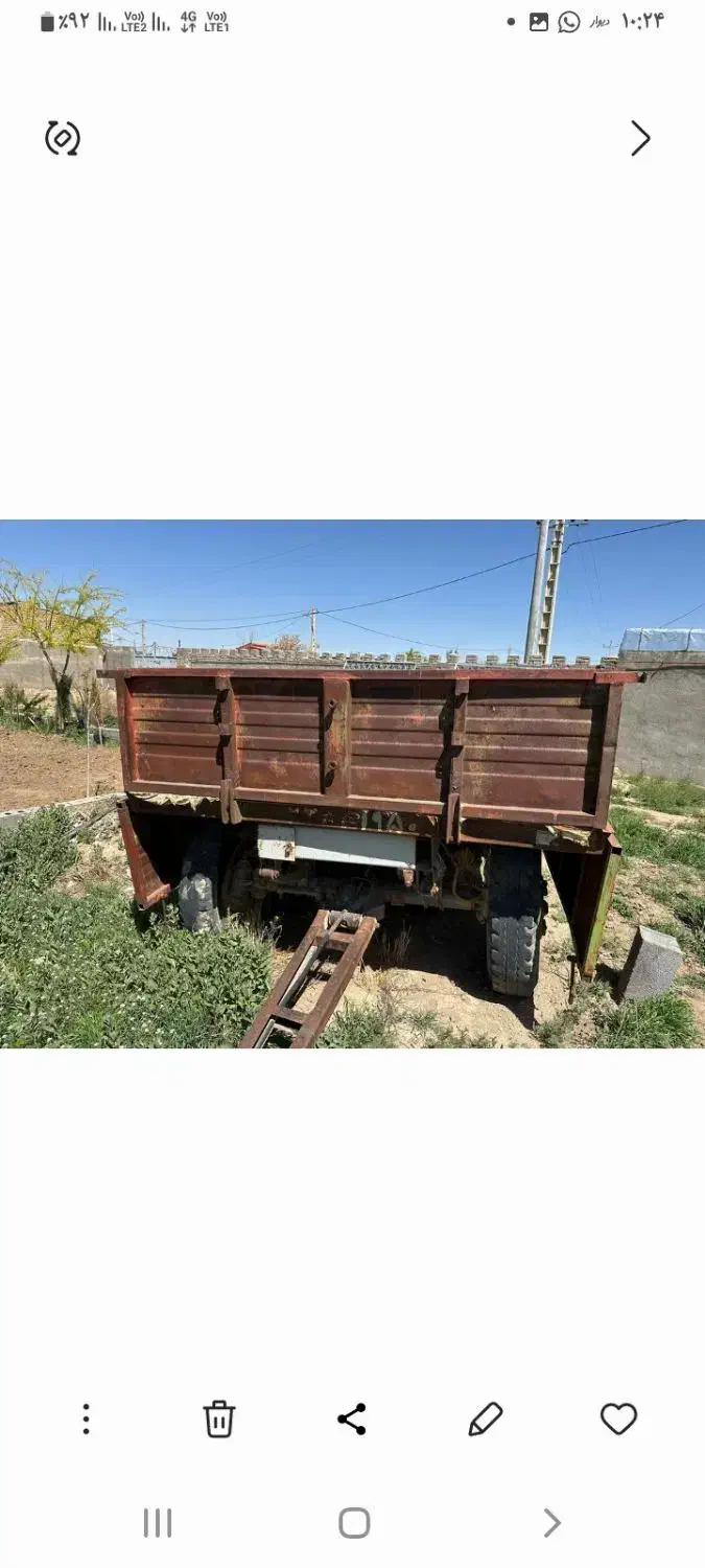 تریلی|خودرو سنگین|فرمهین, |دیوار