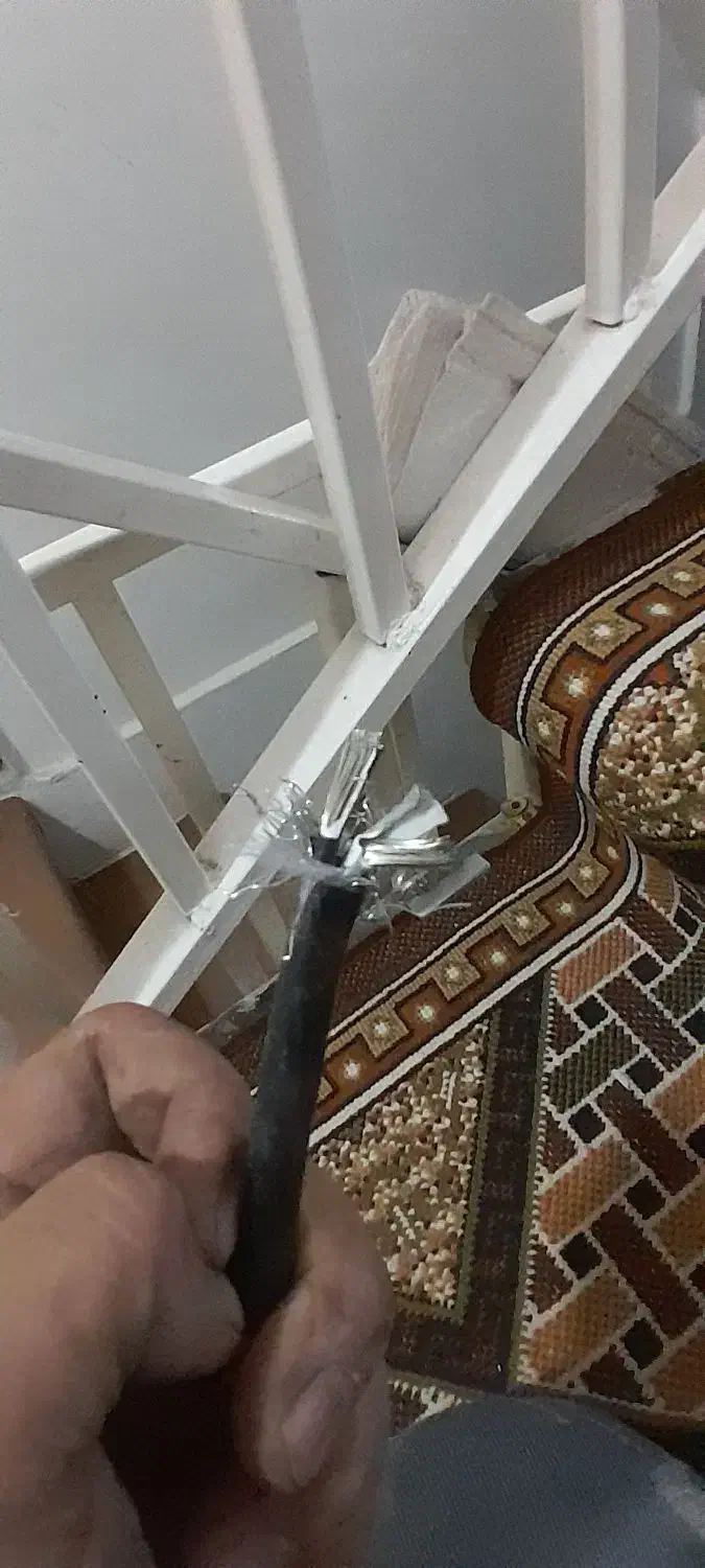 کابل۲x10قوی خارجی،مس افشان سفید|مصالح و تجهیزات ساختمان|کرمانشاه, |دیوار