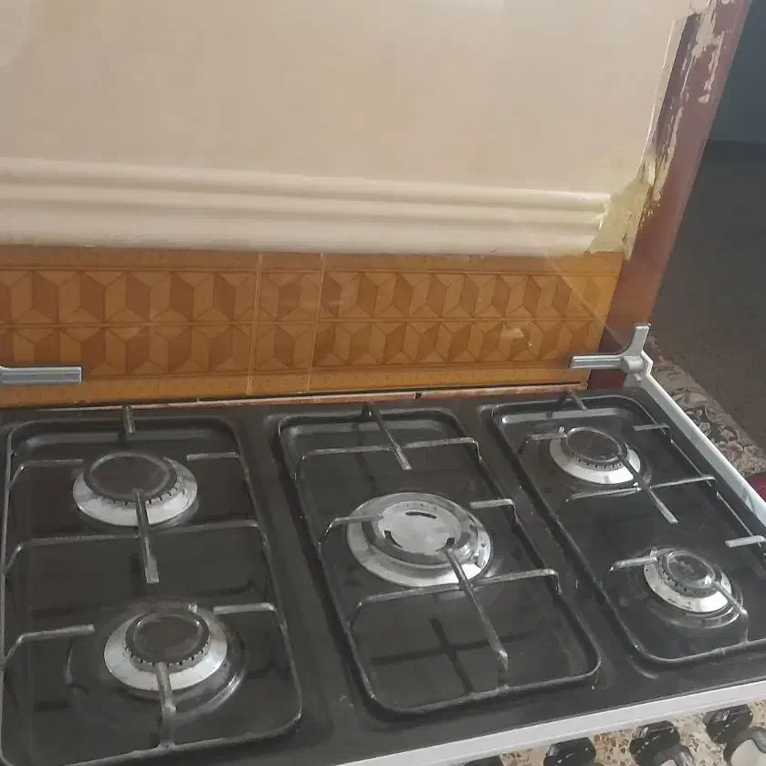 گاز ۵ شعله دربش شکسته|اجاق گاز و لوازم برقی پخت‌وپز|یاسوج, |دیوار