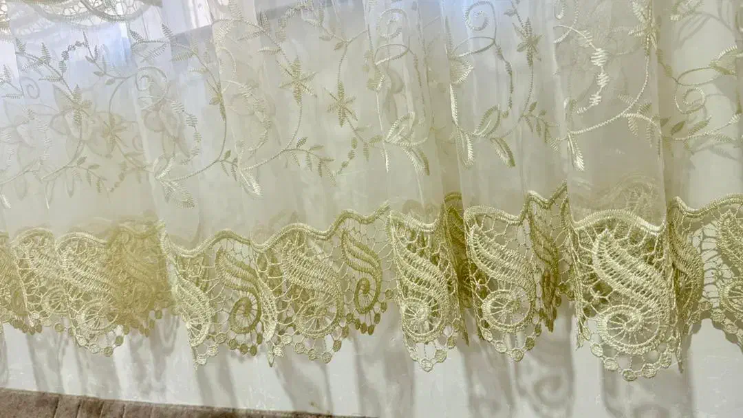 پرده توری سفید|پرده، رانر، رومیزی|میاندوآب, |دیوار