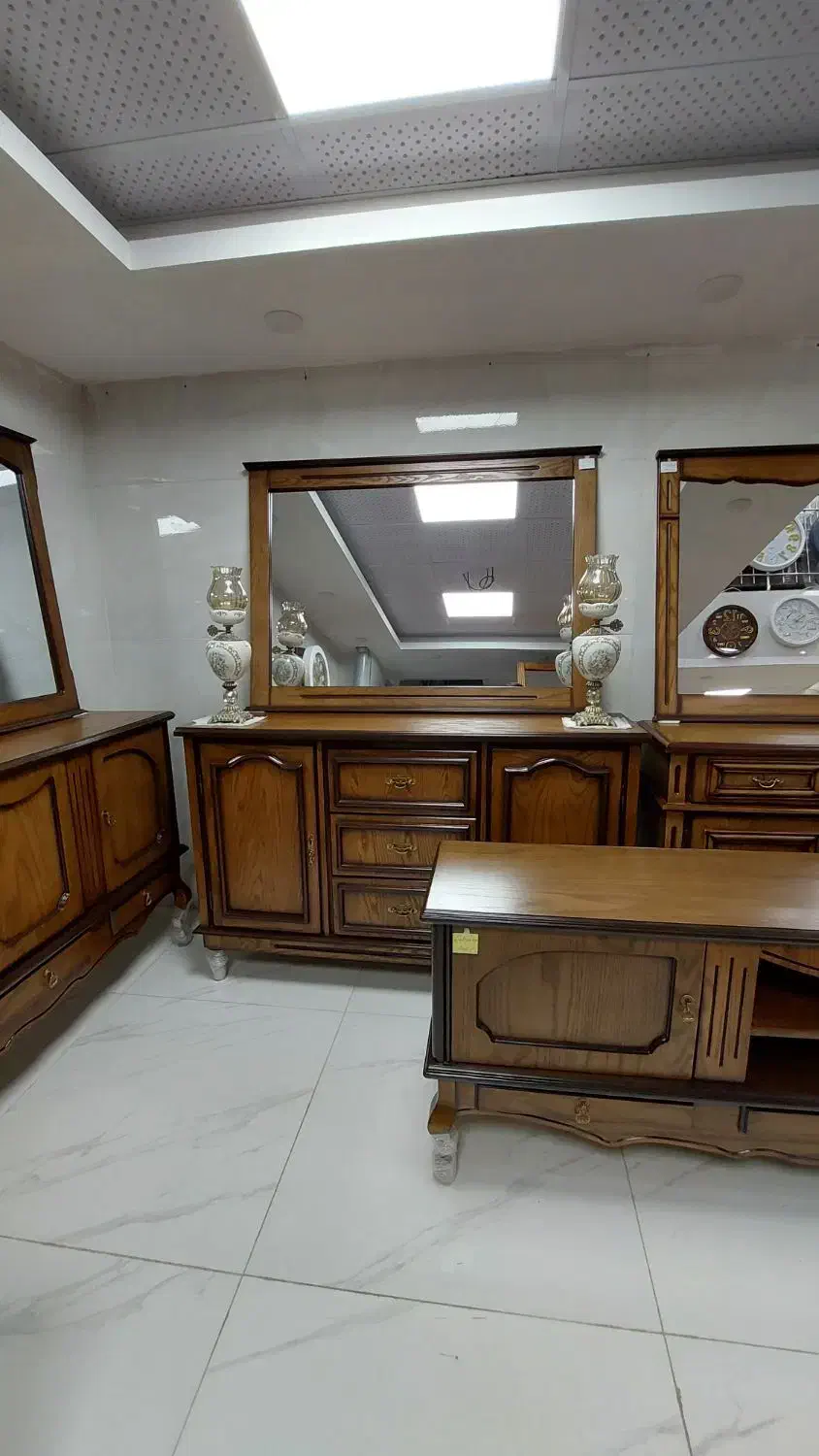 سِت آینه‌کنسول.میزتلویزیون. زمرد|بوفه، ویترین، کنسول|ارومیه, |دیوار