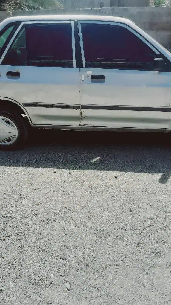 پراید 86 بدون رنگ شاستی ترک دستندازی|خودرو سواری و وانت|کهنوج, |دیوار