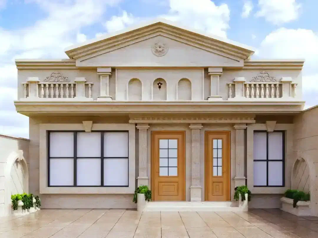 استاه نما کار رومی و شسته سنگ|خدمات پیشه و مهارت|کرمان, |دیوار