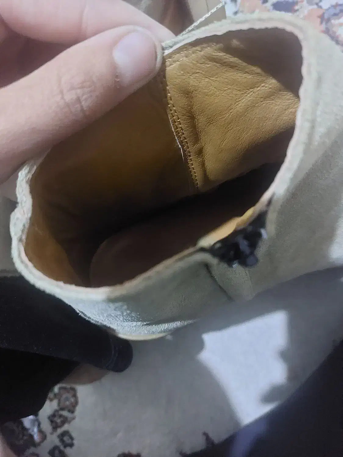 بوت چرم طبیعی سایز ۴۴|کیف، کفش، کمربند|شاهین‌شهر, نظامی|دیوار