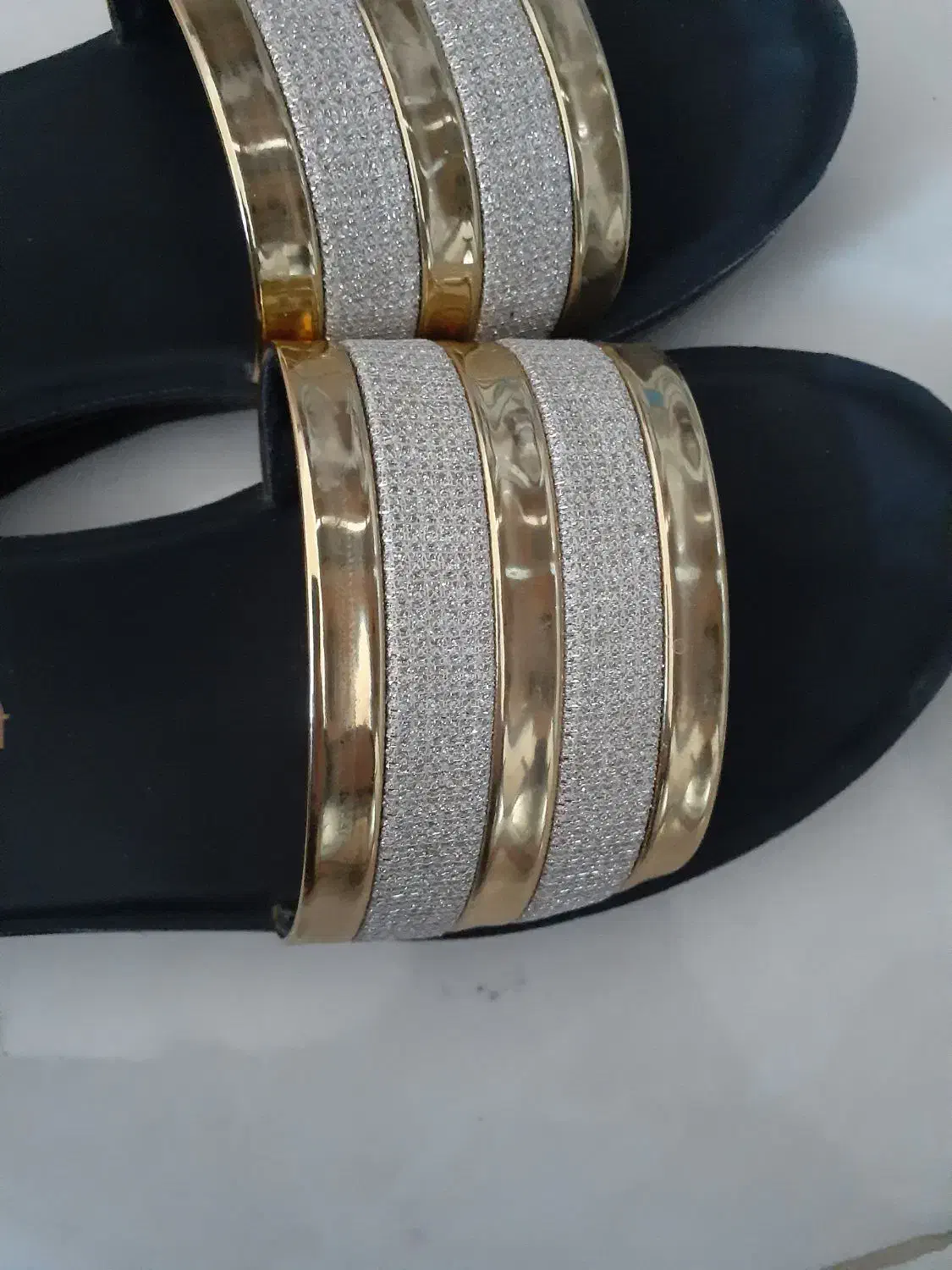 دمپایی نگین دار مجلسی رو فرشی|کیف، کفش، کمربند|قم, کیوانفر|دیوار