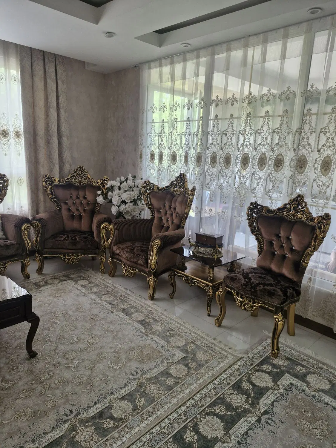 مبل ۹ نفره|مبلمان خانگی و میز عسلی|الوند, |دیوار