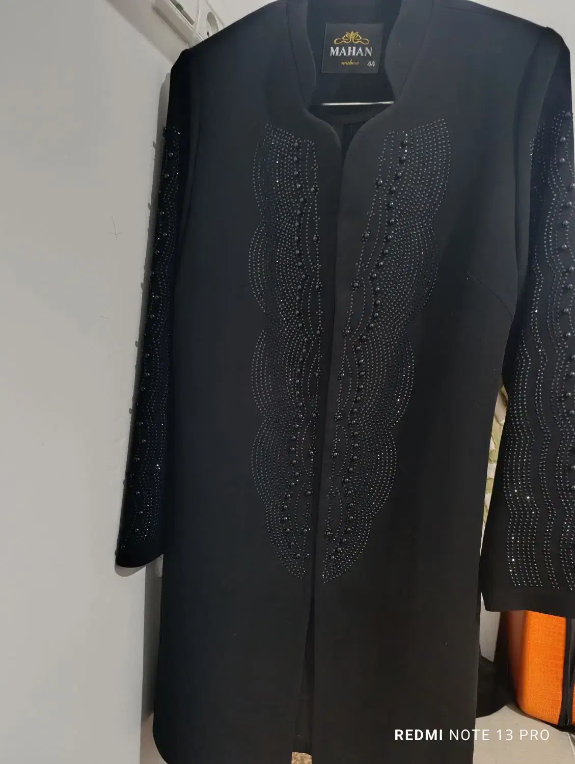 مانتو مجلسی مشکی نونو|لباس|کرمانشاه, |دیوار