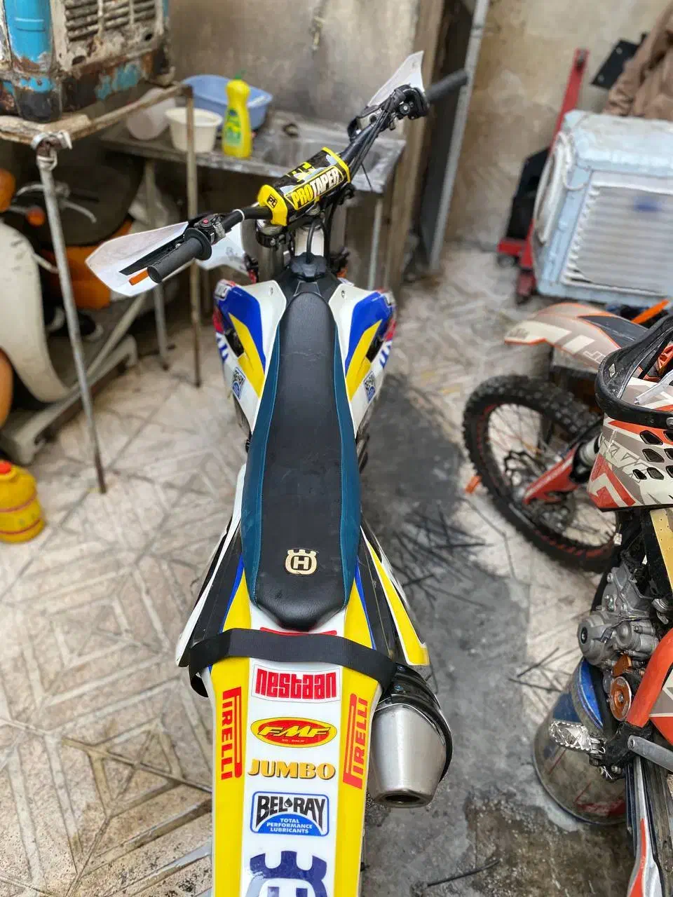 هاسکی 350 crf kxf ktm yz yzf کراس 450 250 اندرو|موتورسیکلت|تهران, شمسآباد|دیوار