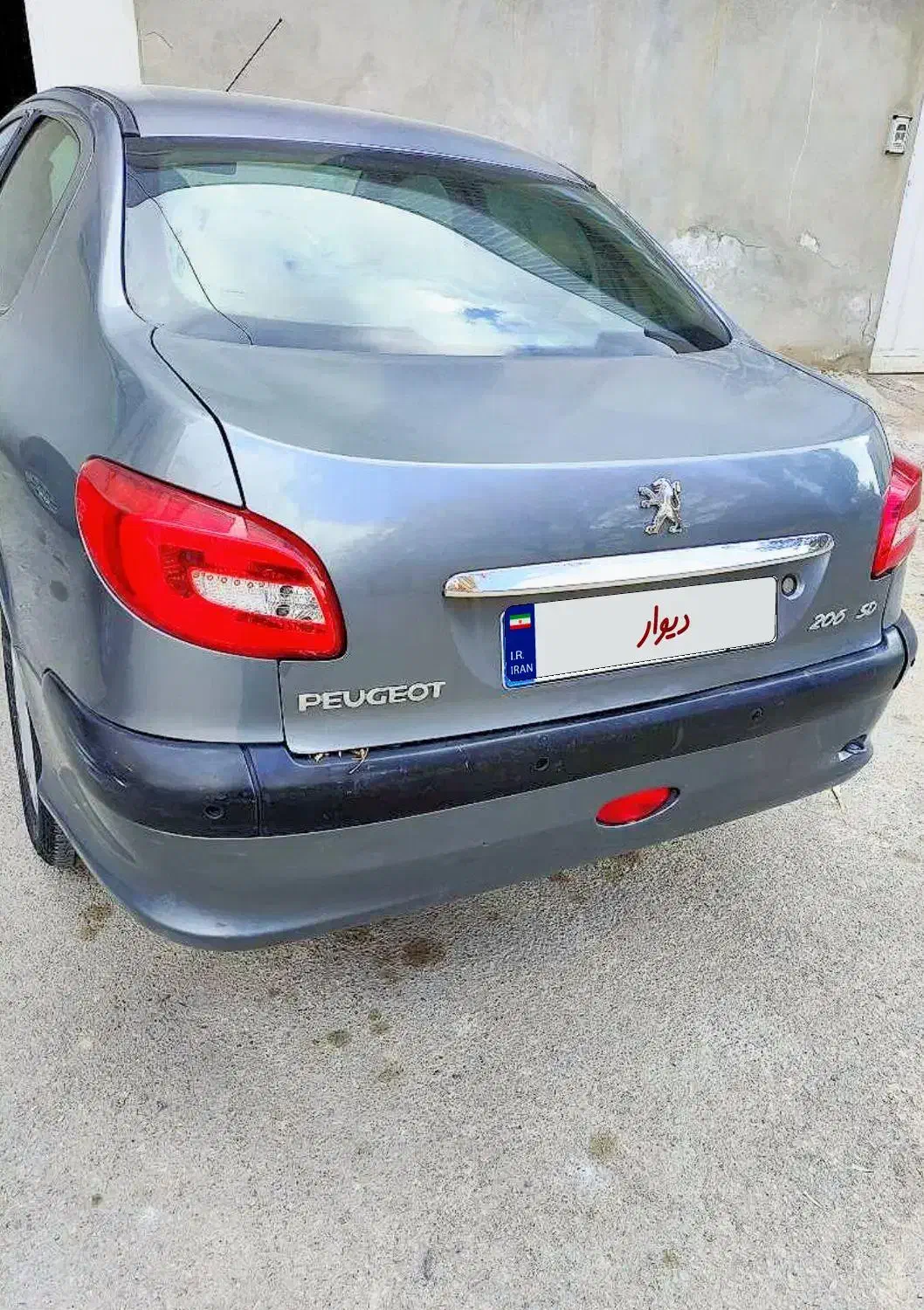 206 اتومات V8|خودرو سواری و وانت|کرمان, |دیوار