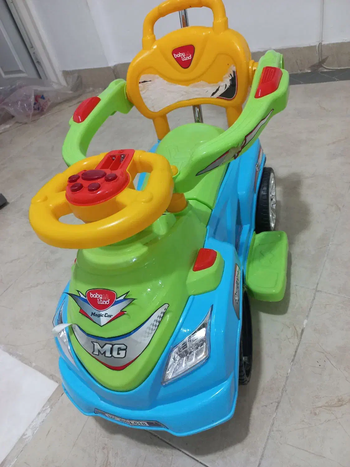 ماشین کودک|اسباب‌بازی بچه|قرچک, شهرک گلها|دیوار