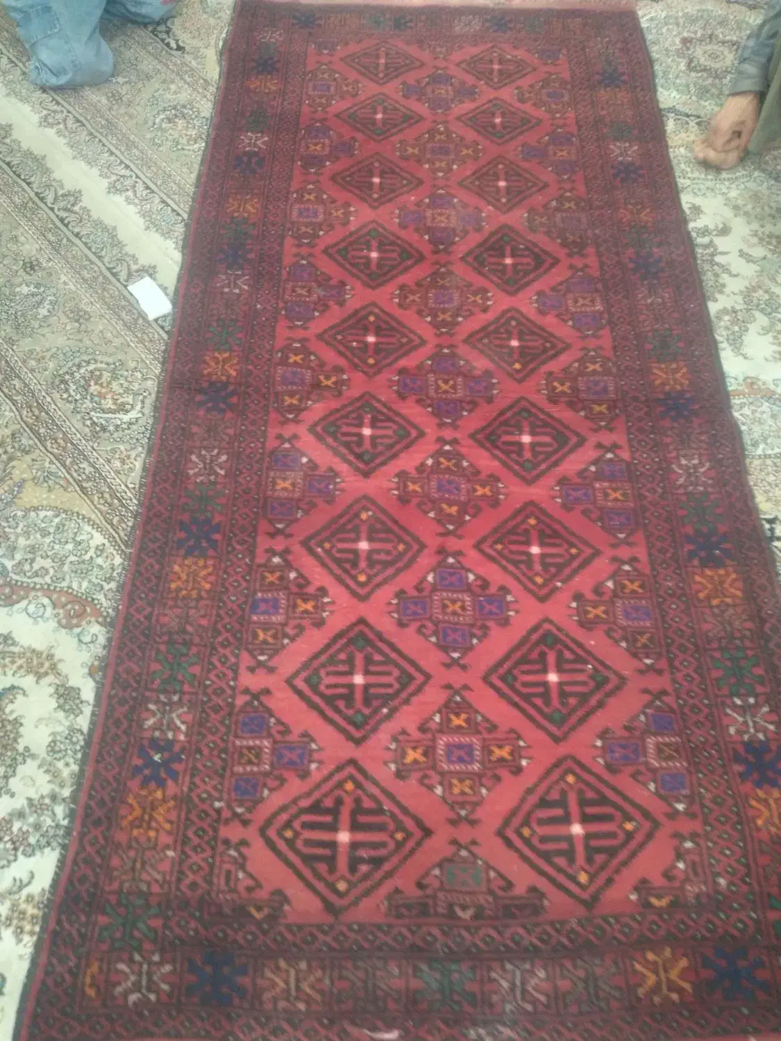 قالیچه دستباف قدیمی|فرش|مشهد, کارمندان دوم|دیوار