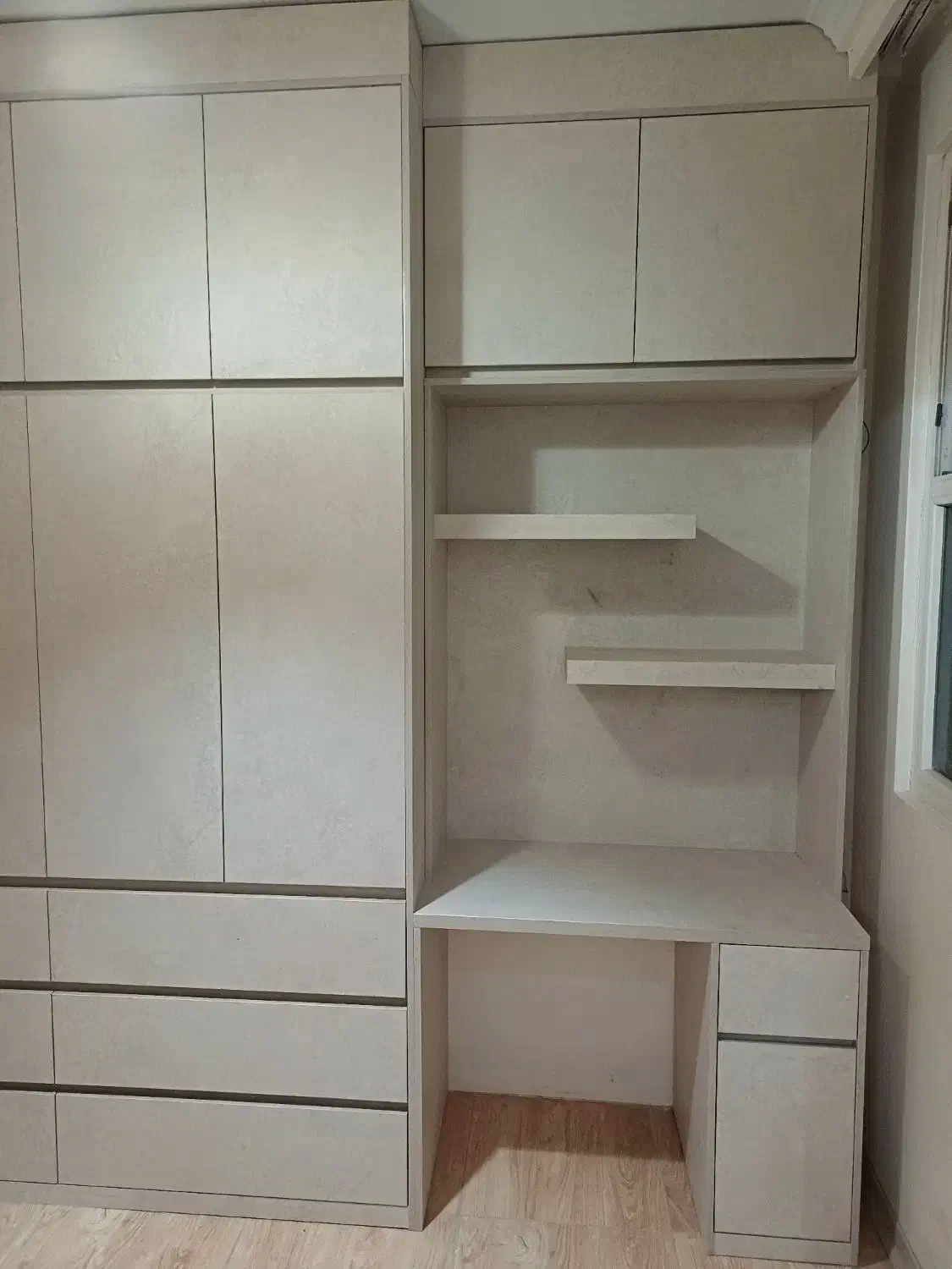 کابینت کمدی دیواری MDF|جاکفشی، کمد، دراور|خاوران, |دیوار