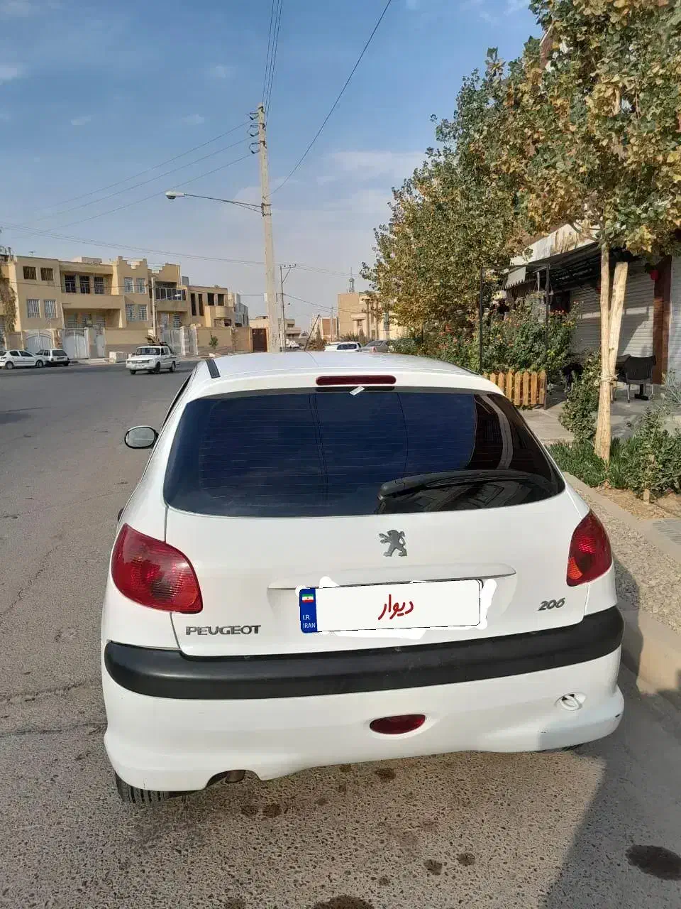 ۲۰۶ تیپ ۵ مدل۹۷ موتور تیو۵|خودرو سواری و وانت|یزد, |دیوار