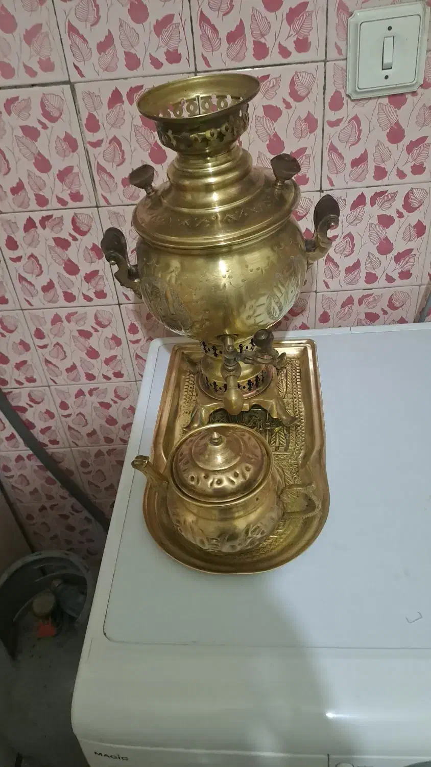 سماورذوغالی ۲لیتری|سماور، چای‌ساز، قهوه‌ساز|تهران, شهرک طالقانی|دیوار