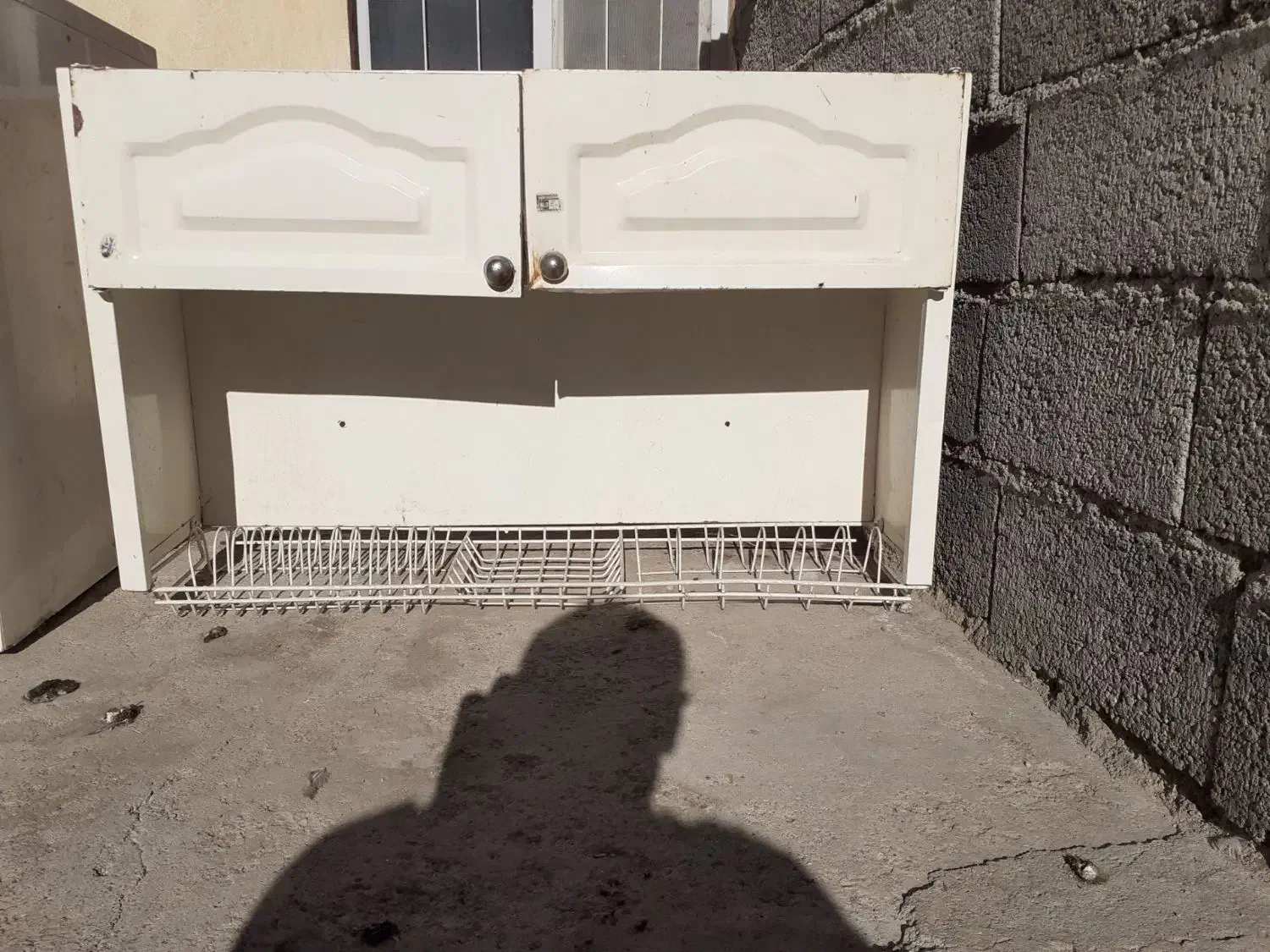 کابینت فلزی و آب چکان دست دوم|آبچکان و نظمدهنده ظروف|مشگین شهر, |دیوار