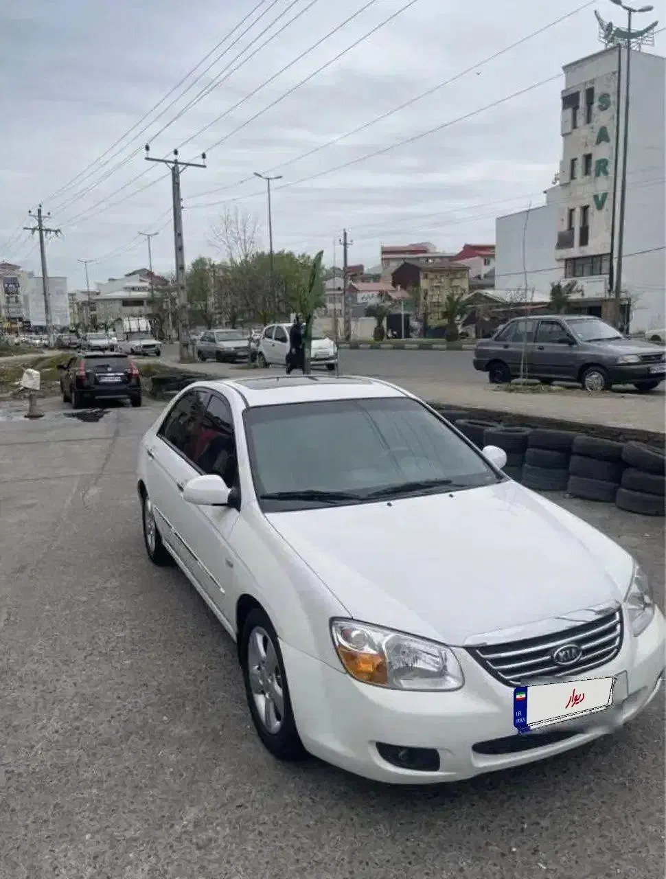 سراتو ۲۰۰۸ سفید آپشنال ۲۰۰۰|خودرو سواری و وانت|رشت, معلم|دیوار