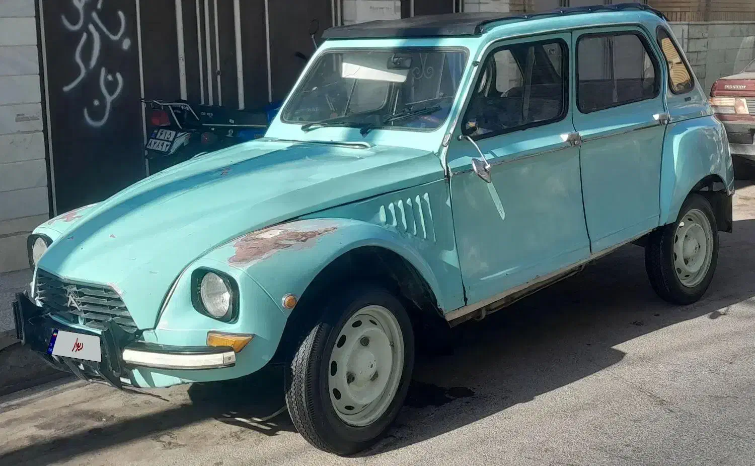 سیتروئن ژیان 602 سرحال|خودرو کلاسیک|قم, نخودی|دیوار