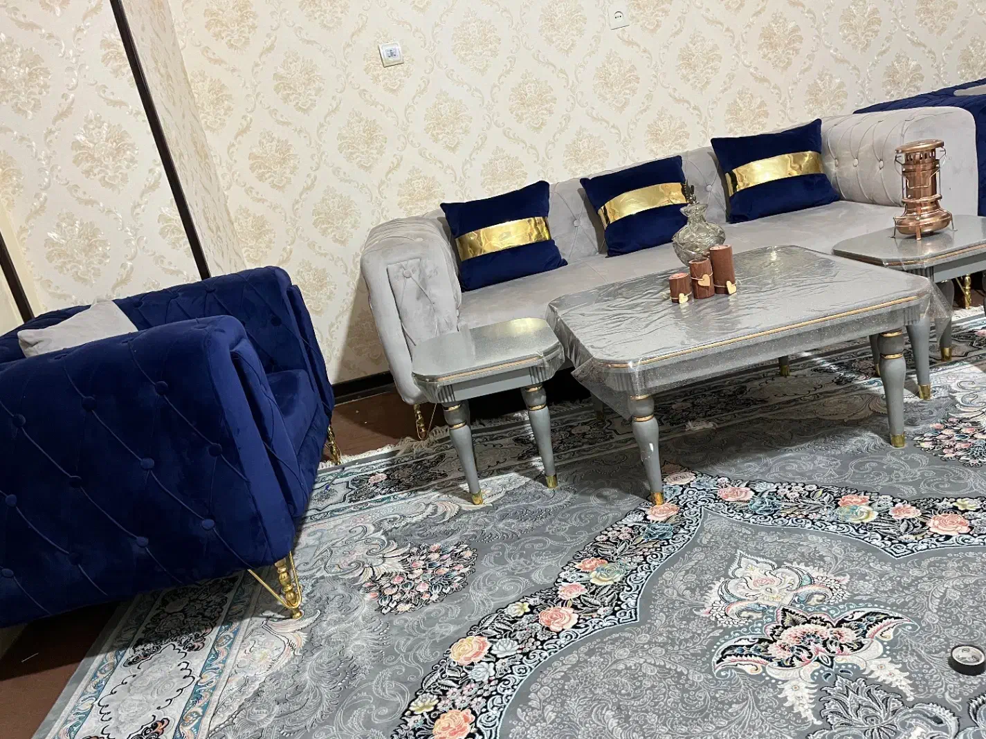 مبل چستر ۸ نفره|مبلمان خانگی و میز عسلی|یزد, |دیوار