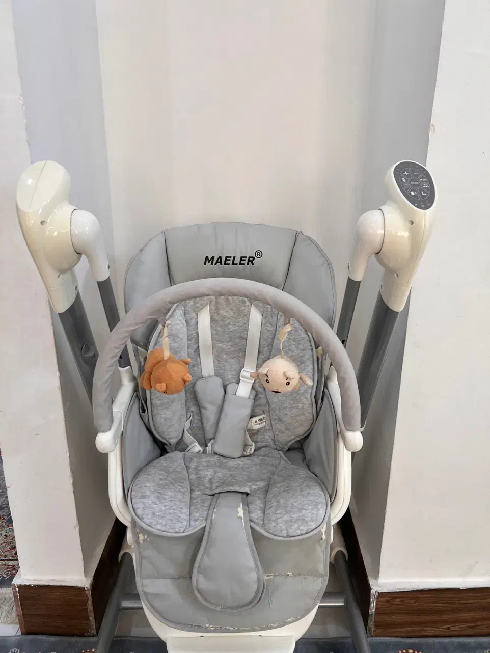 صندلی غذا تاب برقی|تخت و صندلی بچه|ورامین, ورامین|دیوار