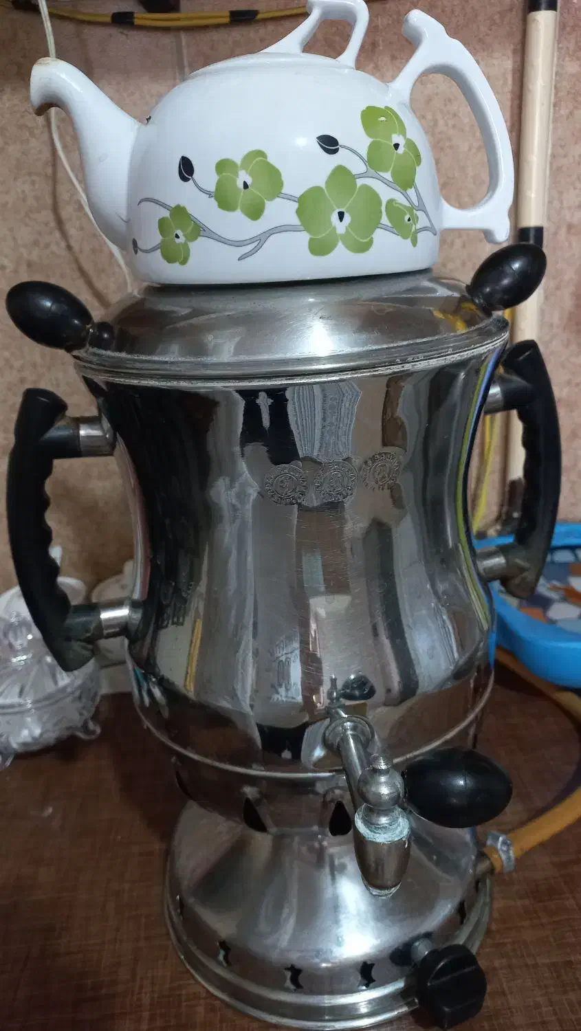 سماورگازی باقوری ۳کاره|سماور، چایساز، قهوهساز|کرمانشاه, |دیوار