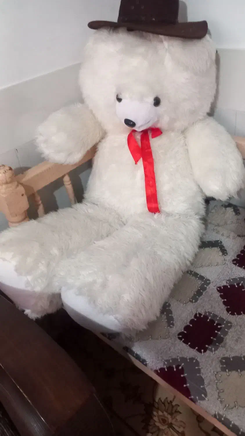 عروسک خرسی جنس درجه یک عالی خارجی|اسباب‌بازی بچه|نیشابور, هفده شهریور|دیوار