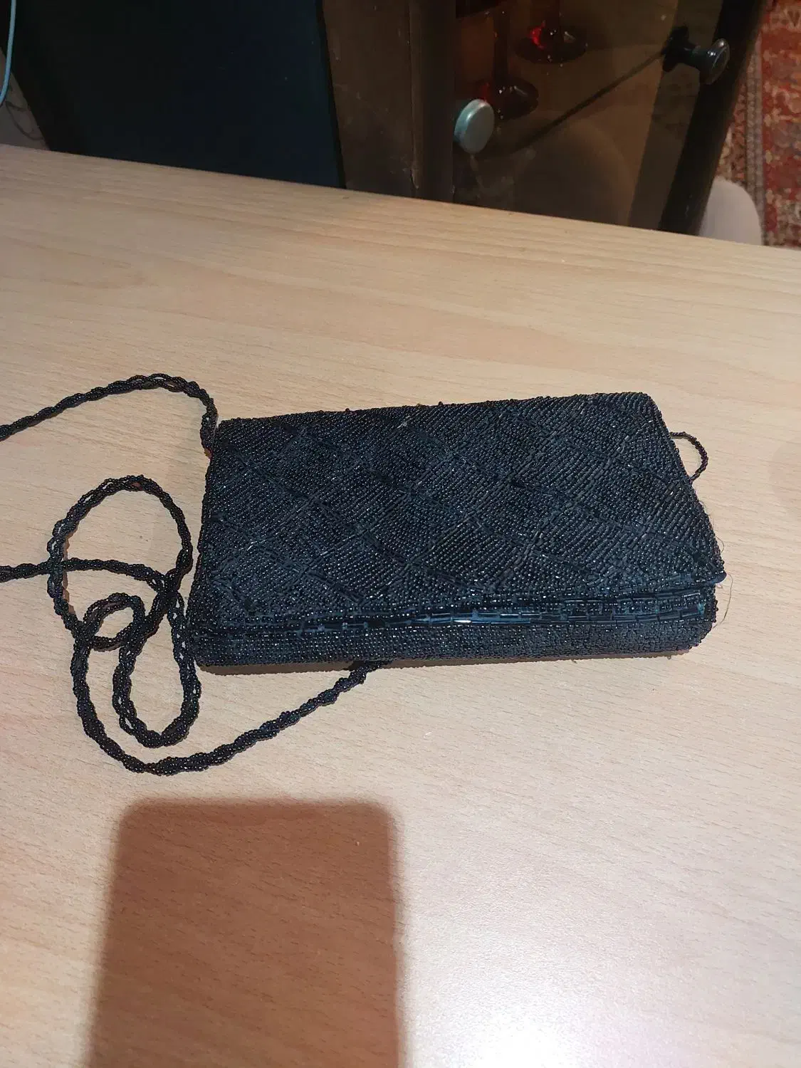 کیف مجلسی ملیله و منجق کار دست|کیف، کفش، کمربند|اصفهان, جلالیه|دیوار