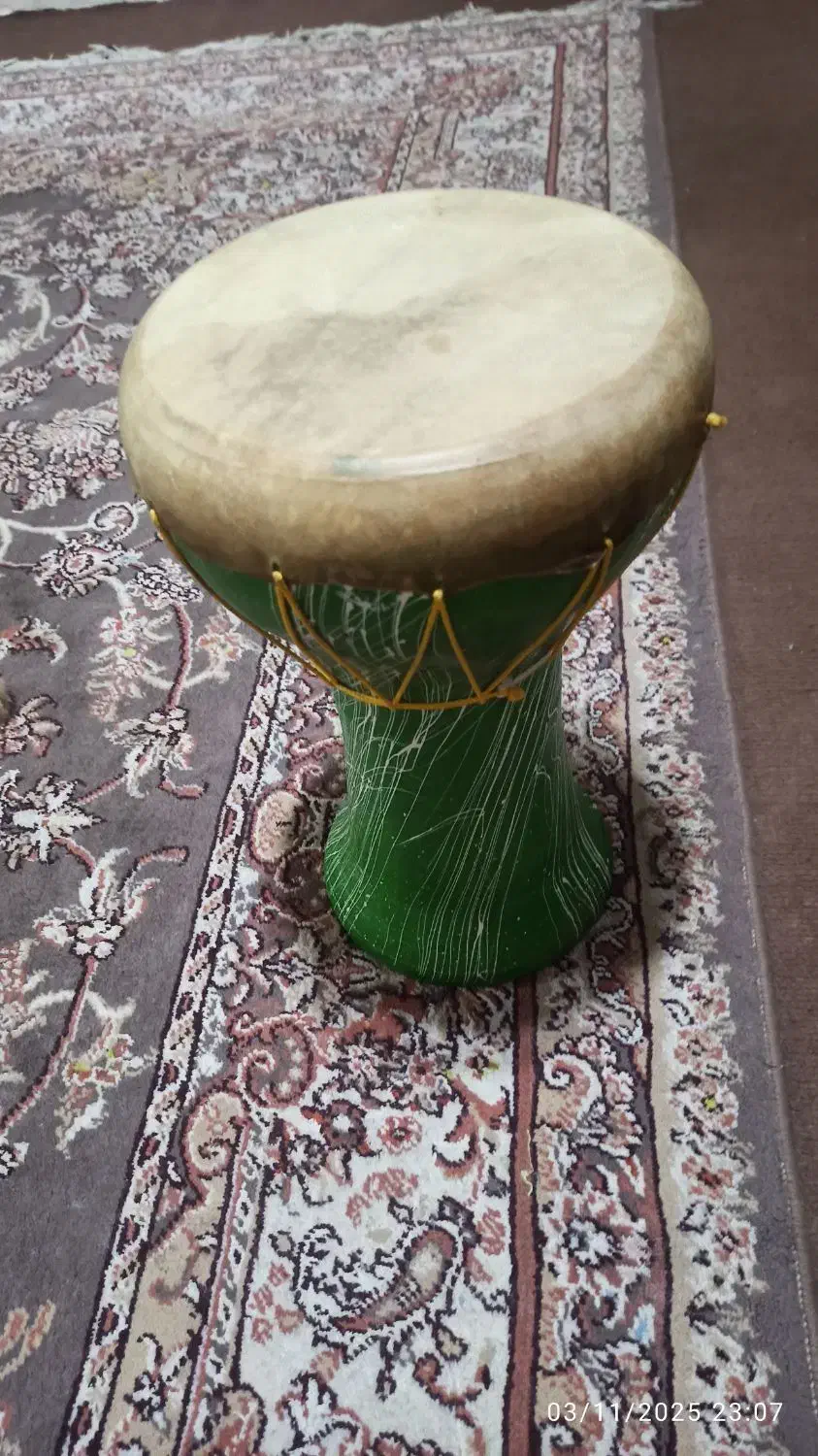 تیمپوی سفالی با پوست طبیعی|درام و پرکاشن|رشت, کوی قدس|دیوار