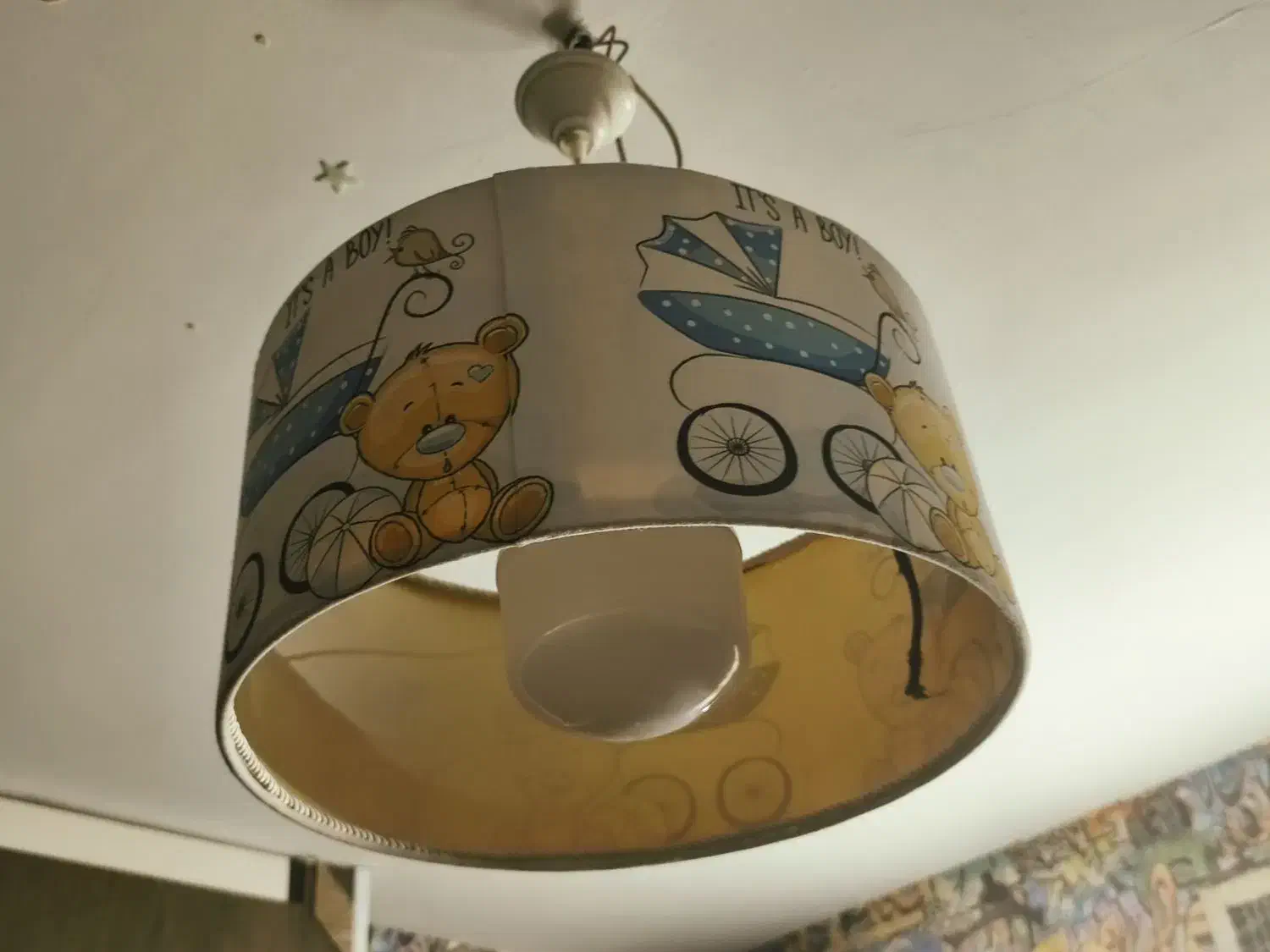 لوستر اتاق کودک|لوستر و چراغ آویز|اسلام‌شهر, شهرک قائمیه|دیوار