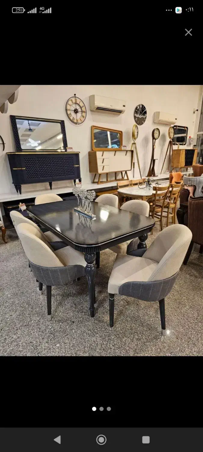 ناهارخوری وغذاخوری لاکچری بوگاتی|میز و صندلی غذاخوری|مشهد, گرجی علیا|دیوار