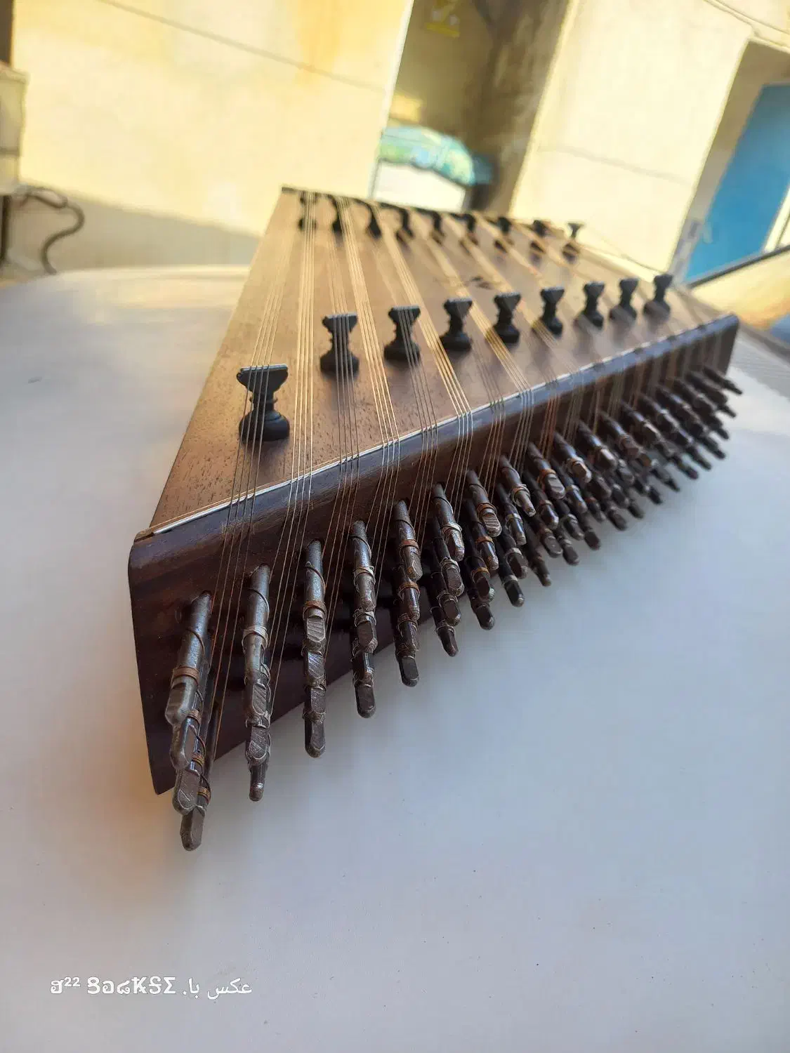 سنتور حمید موسوی|سازهای سنتی|رامشیر, |دیوار