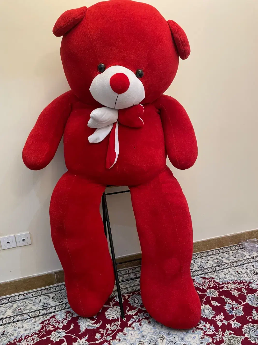 خرس قرمز دومتری|اسباببازی|تهران, اختیاریه|دیوار