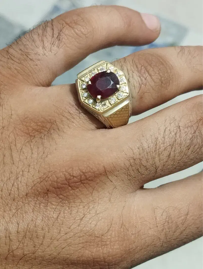 انگشتر یاقوت معدنی افغان|جواهرات|زابل, |دیوار