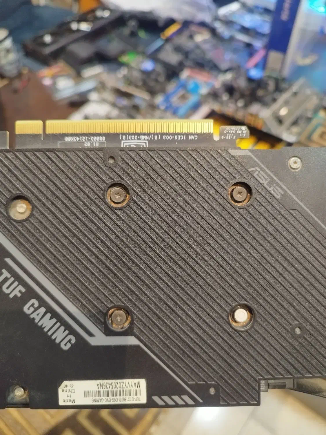 کارت گرافیک GTX 1660TI 6GB tuf برای کیس گیمینگ|قطعات و لوازم جانبی رایانه|تهران, شهرک پاسداران|دیوار