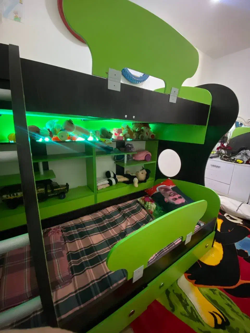 تخت دو طبقه جنس عالی نو نو|تخت و سرویس خواب|کرمانشاه, |دیوار