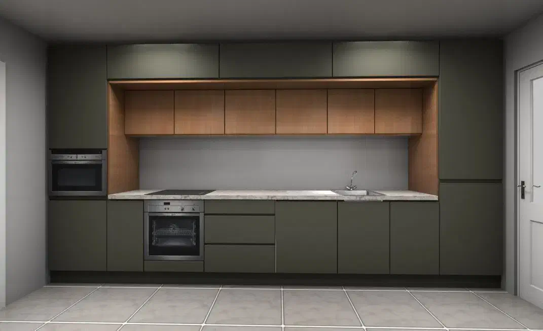 کابینت تمام چوب طرح چوب و پلی یورتان|مصالح و تجهیزات ساختمان|شیراز, علی آباد|دیوار