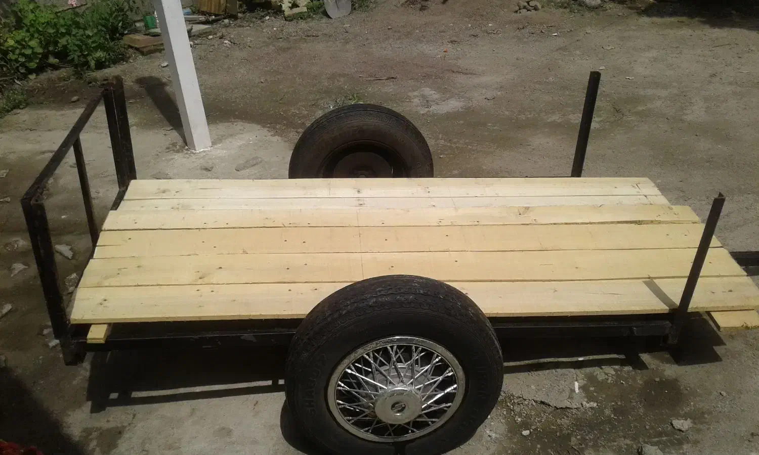 یدکش یا گاری|ابزارآلات|رشت, جانبازان|دیوار