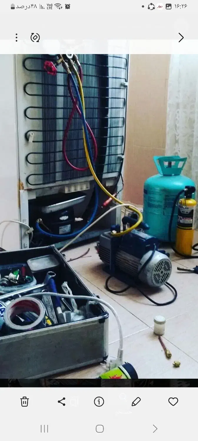 تعمیرکار یخچال و لباسشویی در فولادشهر|خدمات پیشه و مهارت|فولادشهر, B6|دیوار