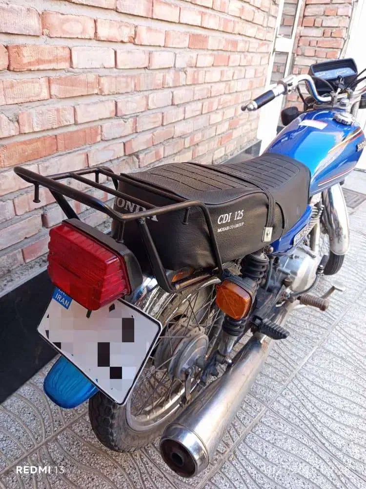 موتور 125 آزما آبی|موتورسیکلت|خسروشاه, |دیوار