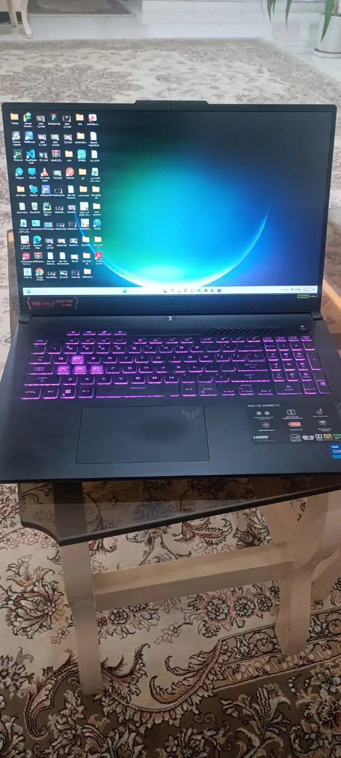 لبتاب asus tuf fx707vv|رایانه همراه|فولادشهر, B4|دیوار