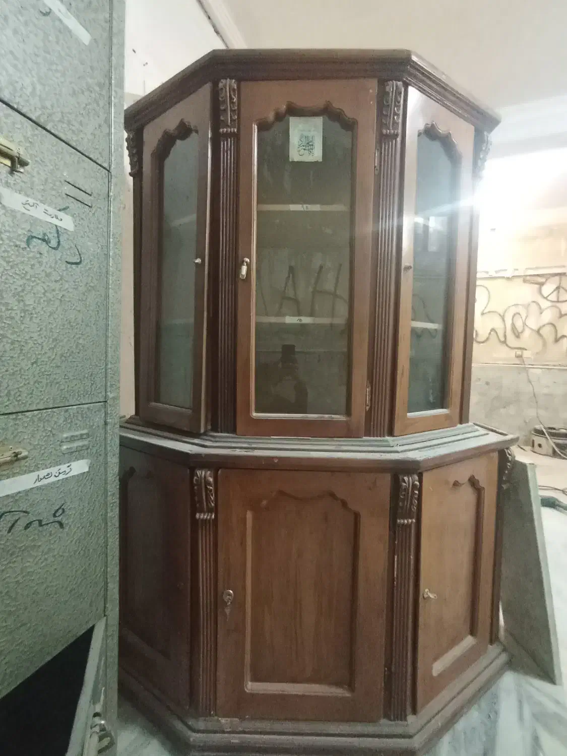 بوفه دو تیکه|بوفه، ویترین، کنسول|مشهد, رسالت|دیوار