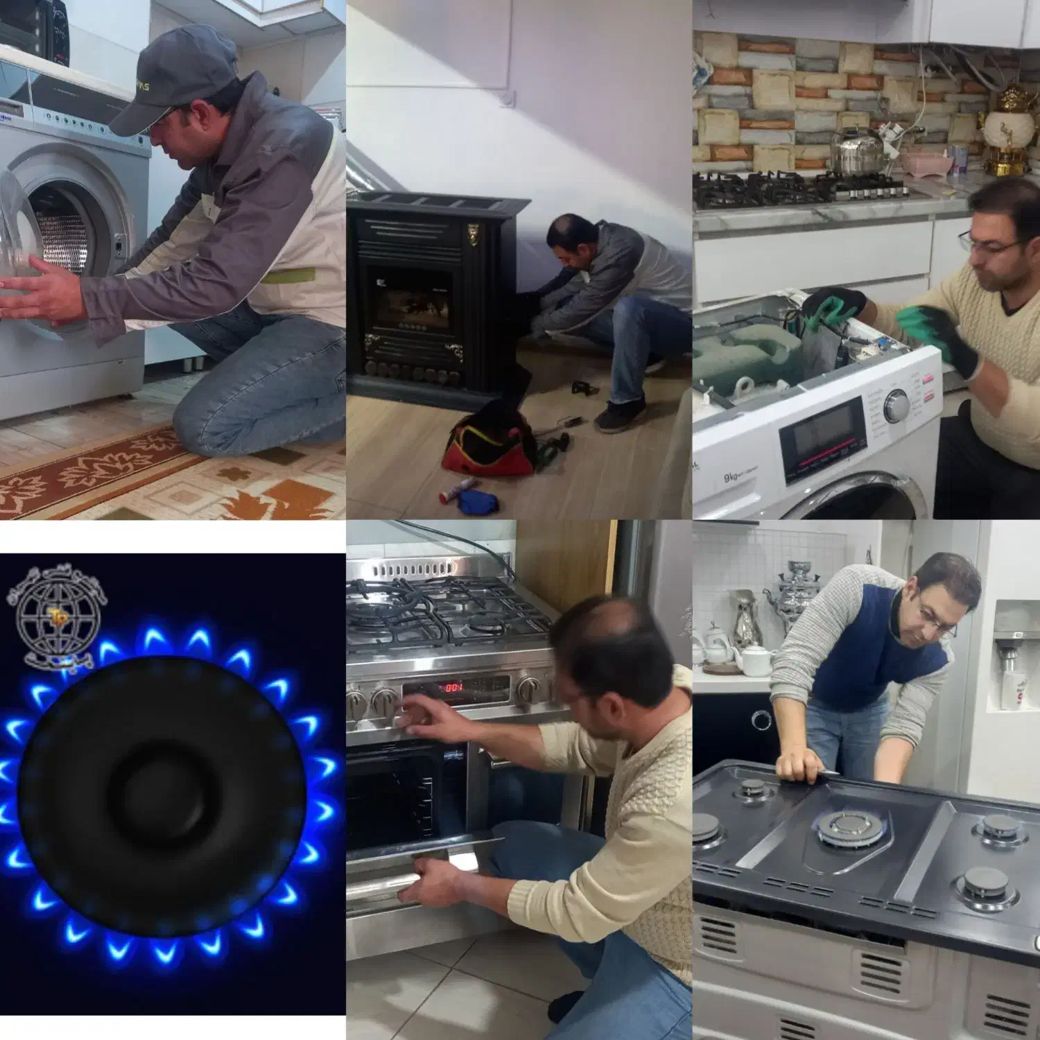 تعمیرات تخصصی لوازم خانگی و گازسوز در منزل|خدمات پیشه و مهارت|خمین, |دیوار