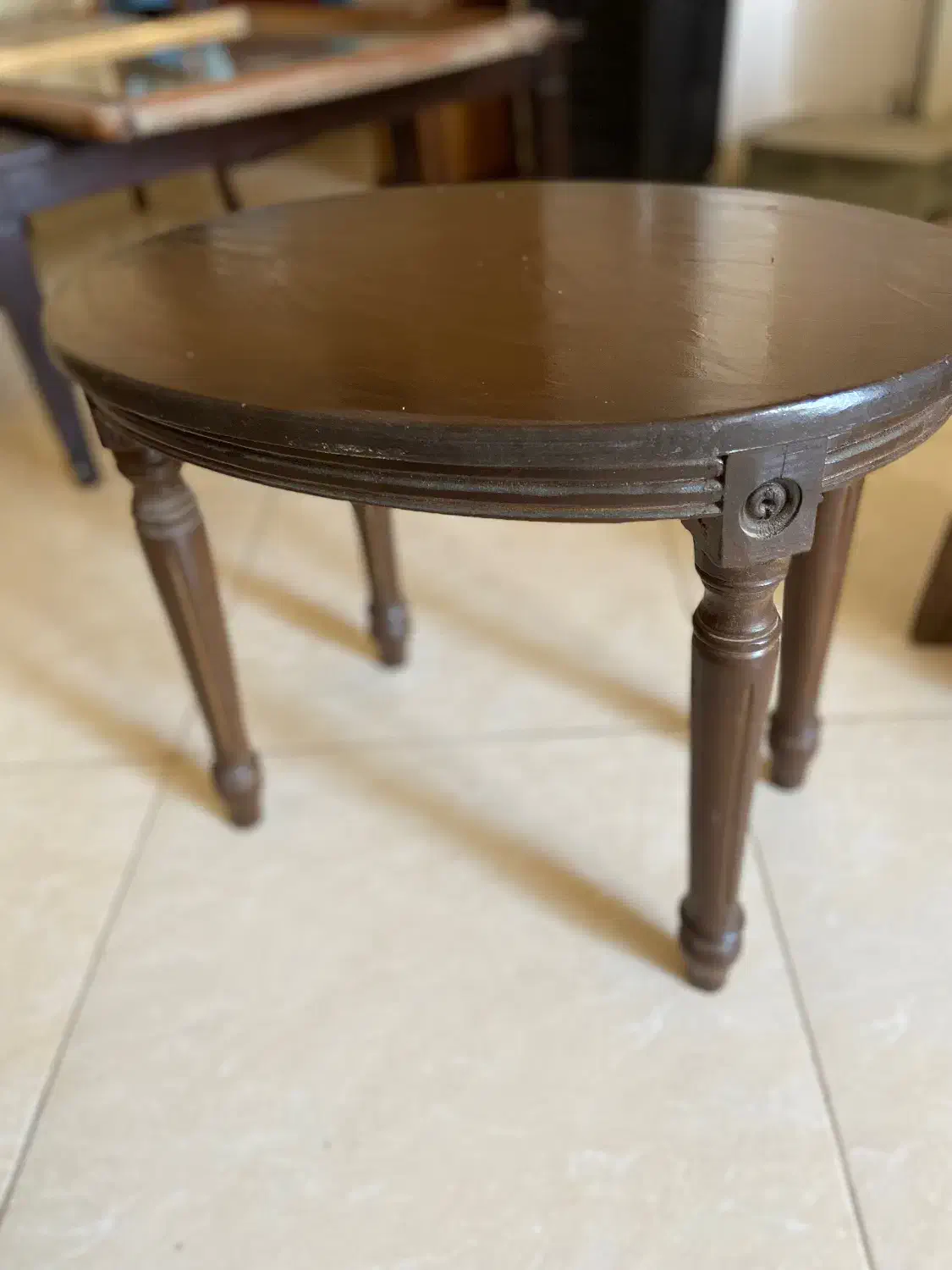 فروش ۳ عدد میز چوبی|مبلمان خانگی و میز عسلی|بومهن, |دیوار